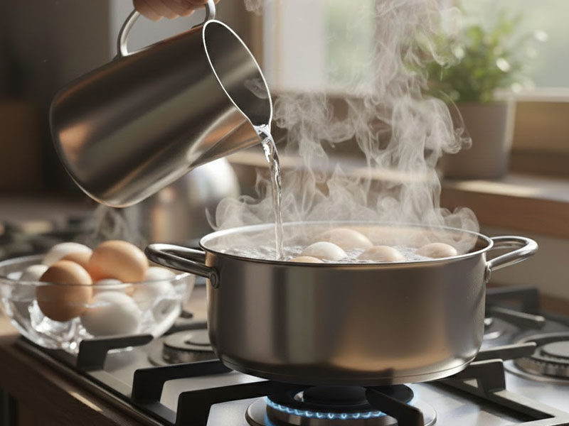 Haşlama Sonrası Soğuk Suya Alınmalıdır