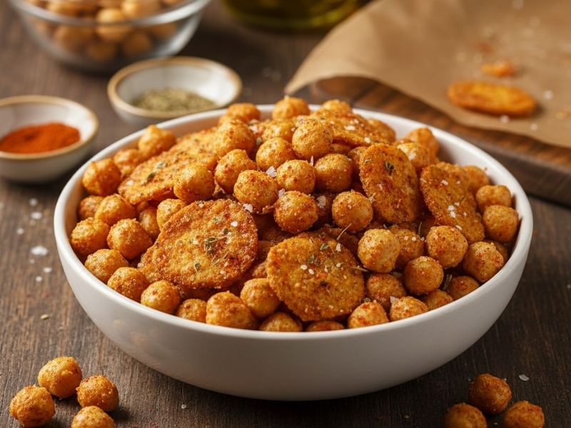 Nohut Cipsi (Çıtır Atıştırmalık)