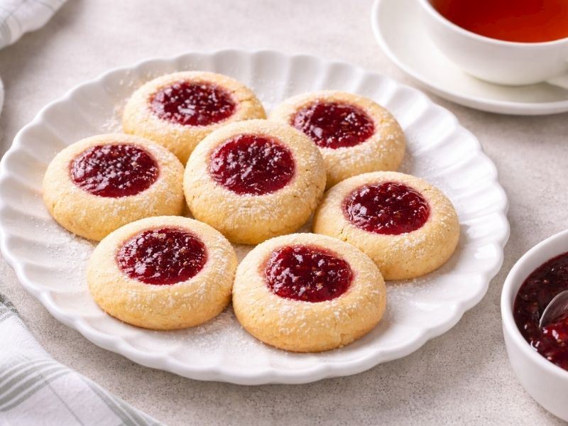 Reçelli Kurabiye Tarifi