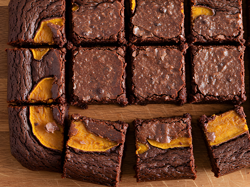Tatlı Patatesli Brownie