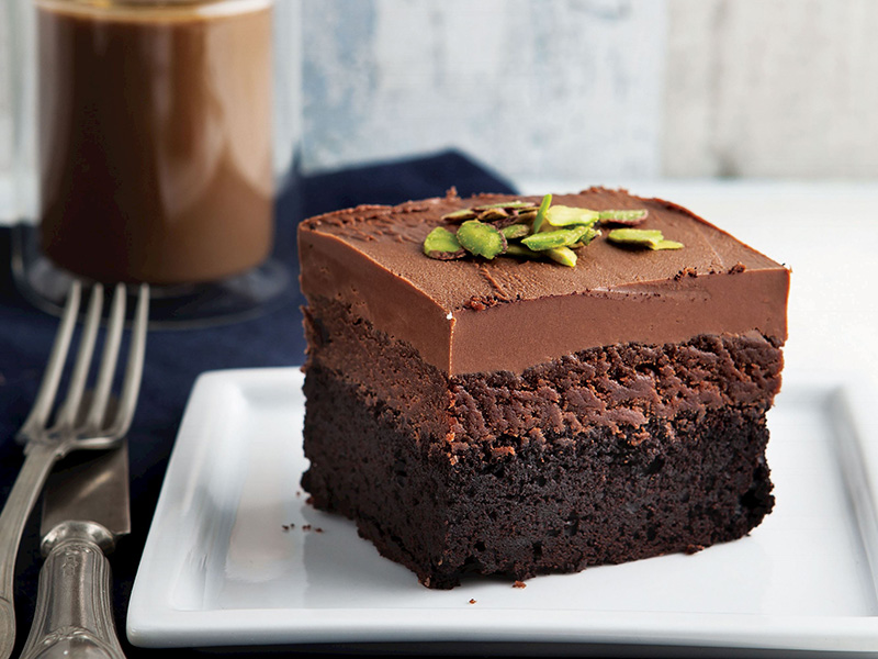 Bitter Çikolatalı Trüf Brownie