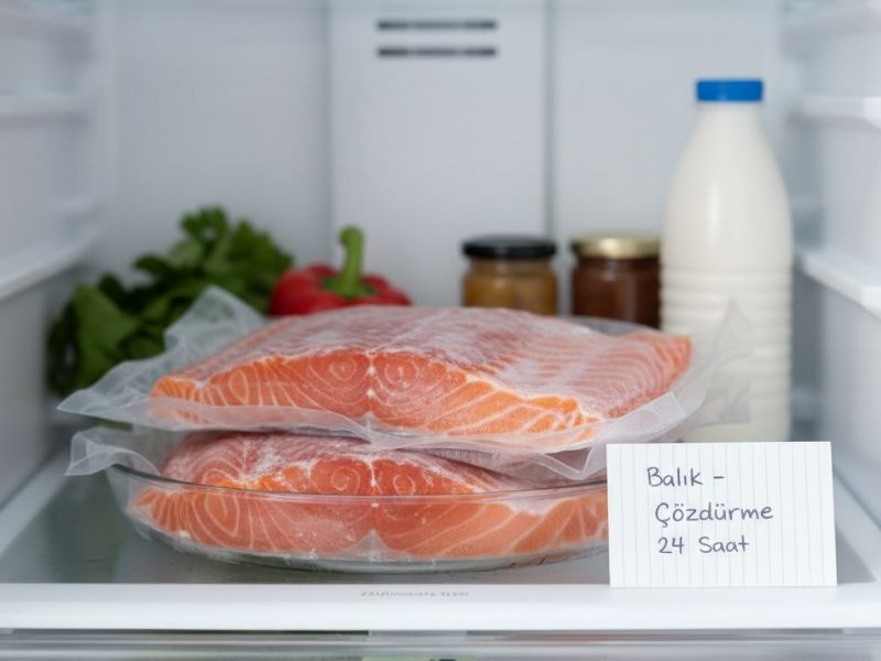 En Güvenli Yöntem: Buzdolabında Yavaş Çözdürme