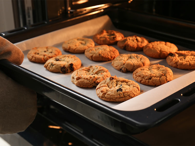 Yemekleri kapalı pişirin