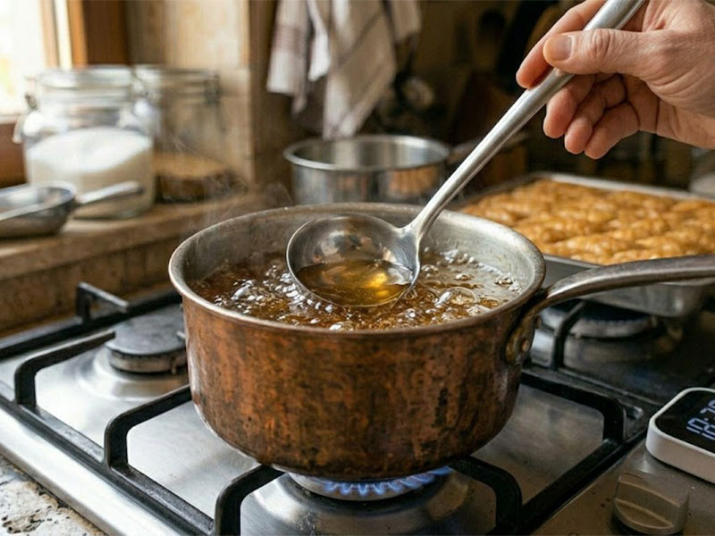 Şerbeti Uygun Sürede Kaynatmak