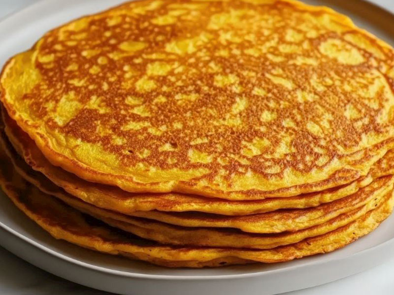 Patatesli Krep Omlet