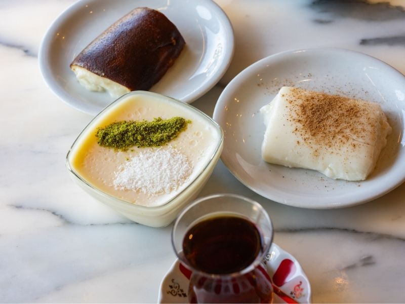 sütlü tatlılar