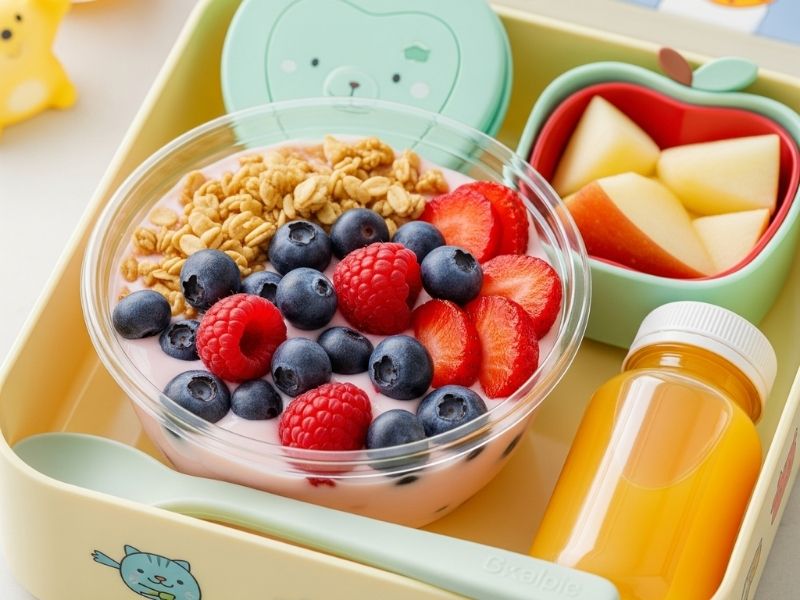 Meyveli Yoğurt Kabı