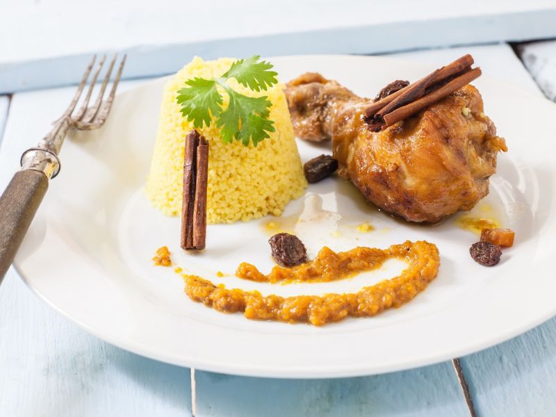 yemek sunumu