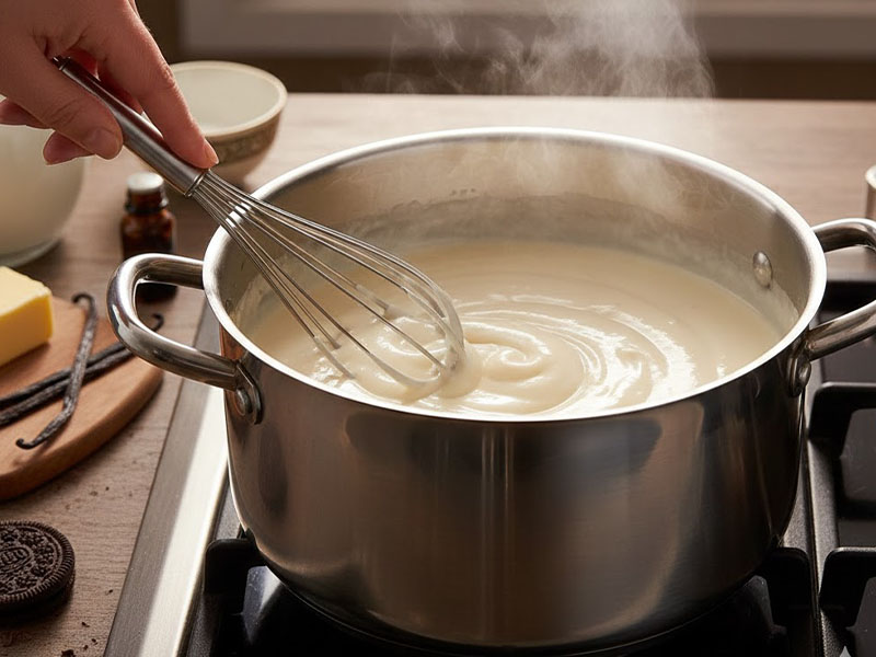 Muhallebinin Hazırlanışı