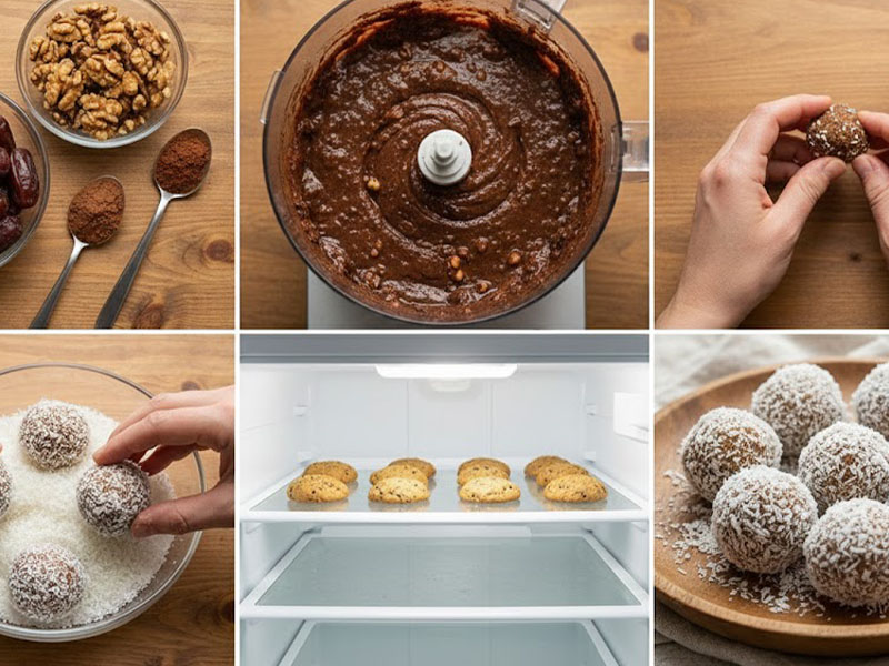 Hindistan Cevizli Fit Toplar