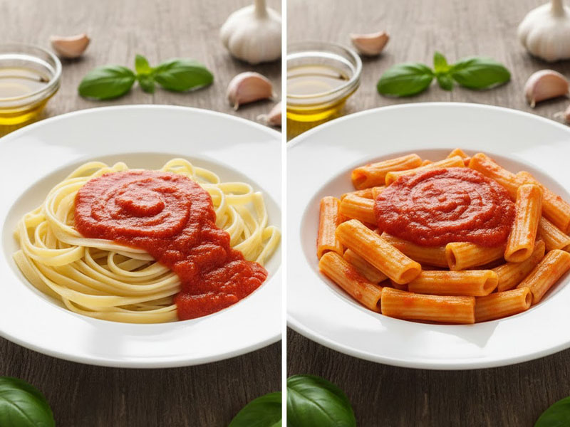 Yanlış Makarna Türünün Seçilmesi