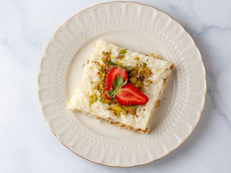 Muhallebili Güllaç Tarifi