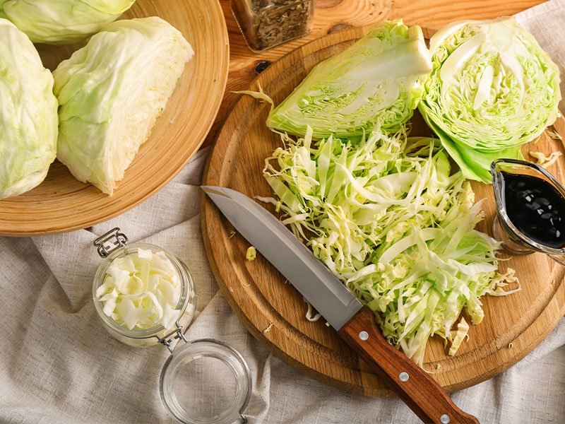 Sert ve sıkı lahanayı seçin