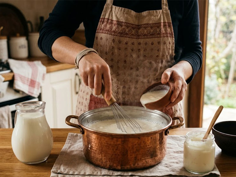 Sütün Hazırlanması