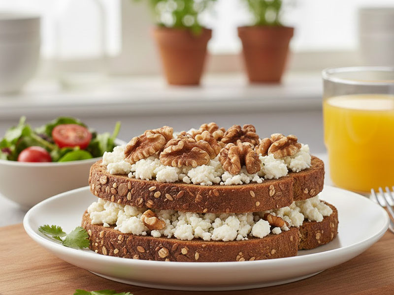 Peynirli ve Cevizli Tost