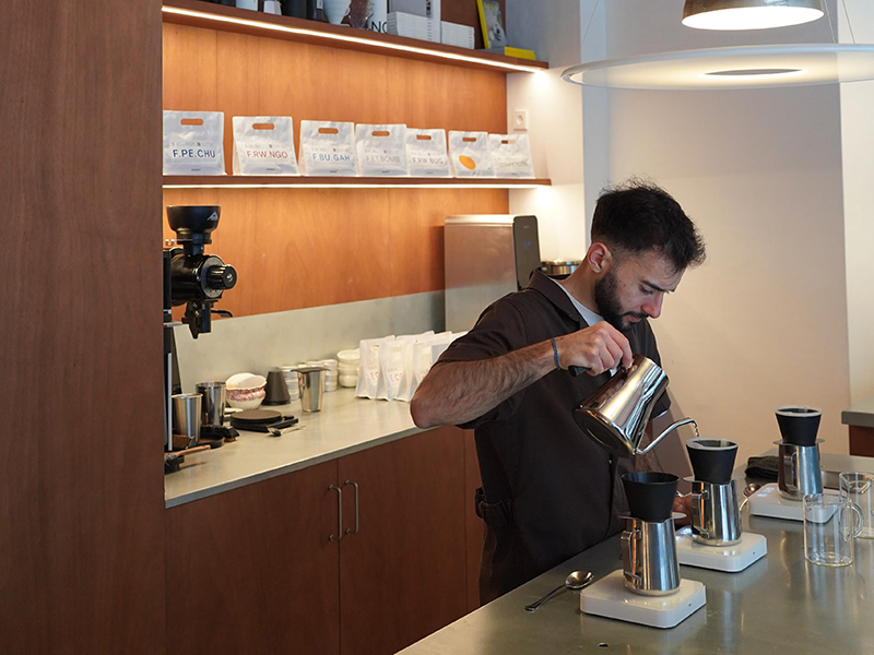 three marks coffe