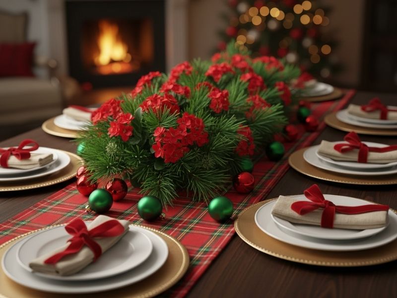 "Geleneksel Kırmızı ve Yeşil" Klasik Şıklık