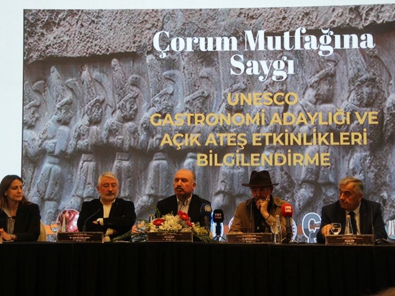 Çorum, UNESCO Gastronomi Şehri Yolunda İlerliyor