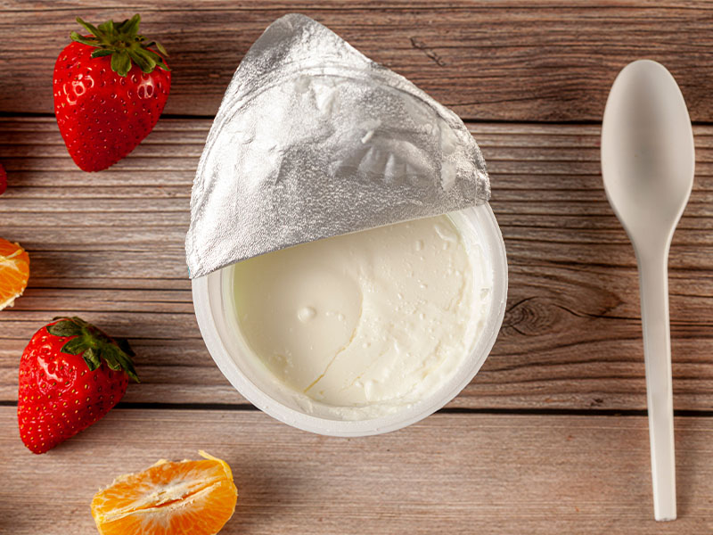 probiyotikli yoğurt kupası