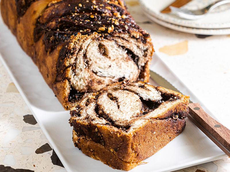 çikolatalı ve fındıklı babka