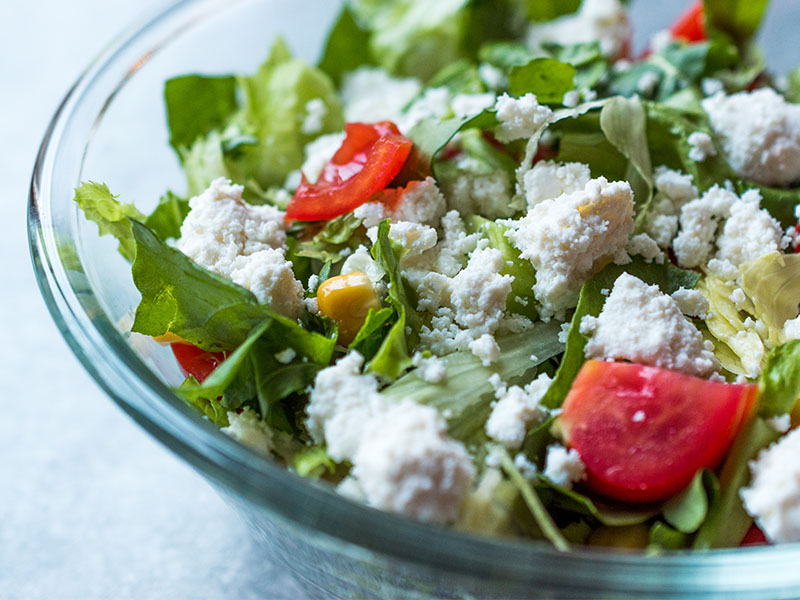 peynirli salata