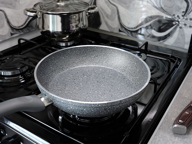 Yeni tavayı temizleyin