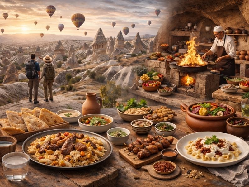 Türkiye’de Kapadokya: Manzaranın Ötesinde Bir Mutfak Rotası
