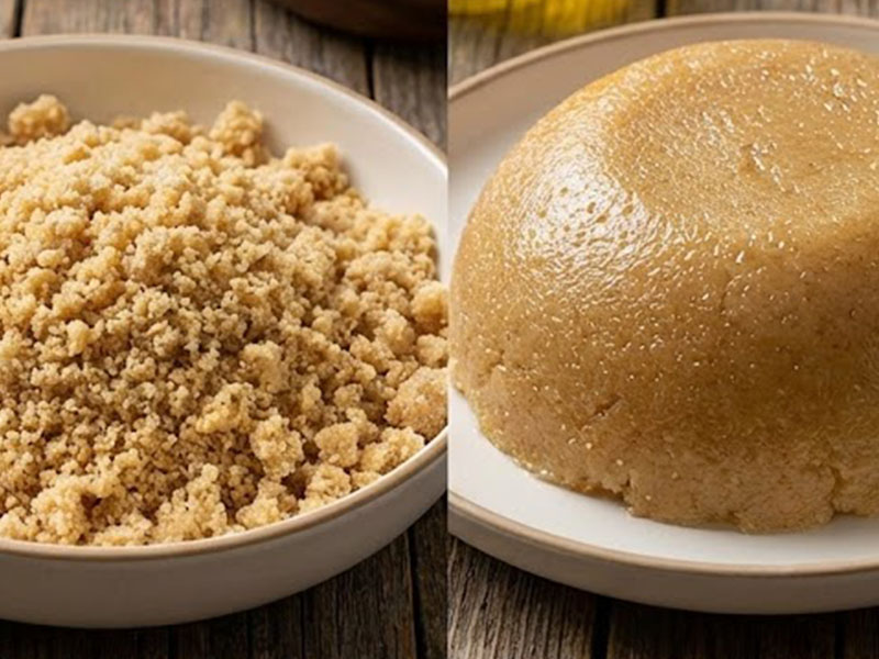 Yanlış yağ–irmik oranı