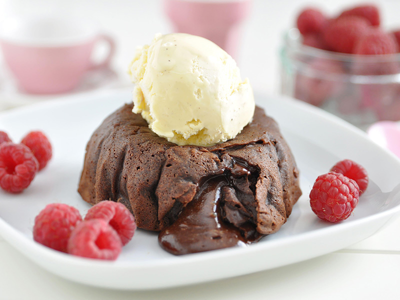 Endüstriyel Lava Cake (Sufleler)