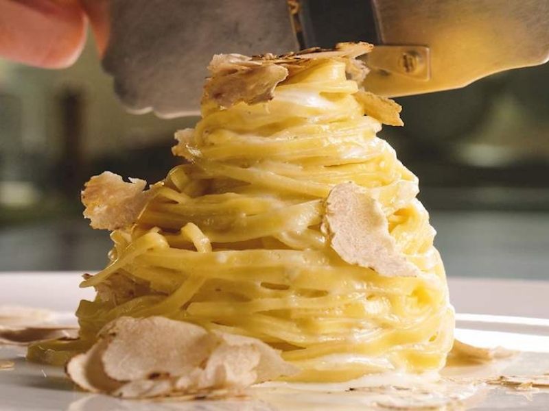 Tajarin al tartufo bianco d'Alba 3. Sırada Yer Aldı