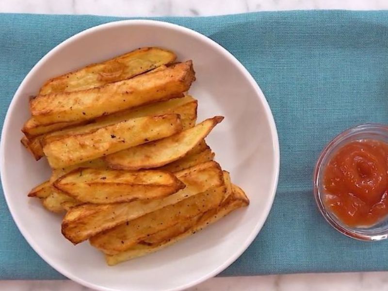 airfryer'da patates kızartması