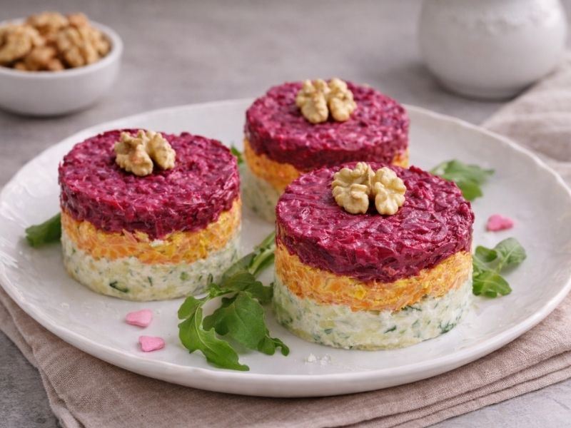 3 Renkli Salata Tarifi