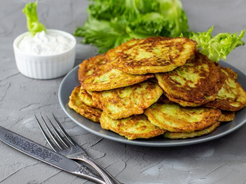 Fırında Kabak Mücveri