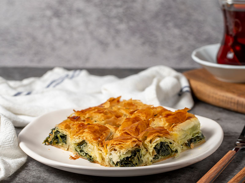 ıspanaklı börek