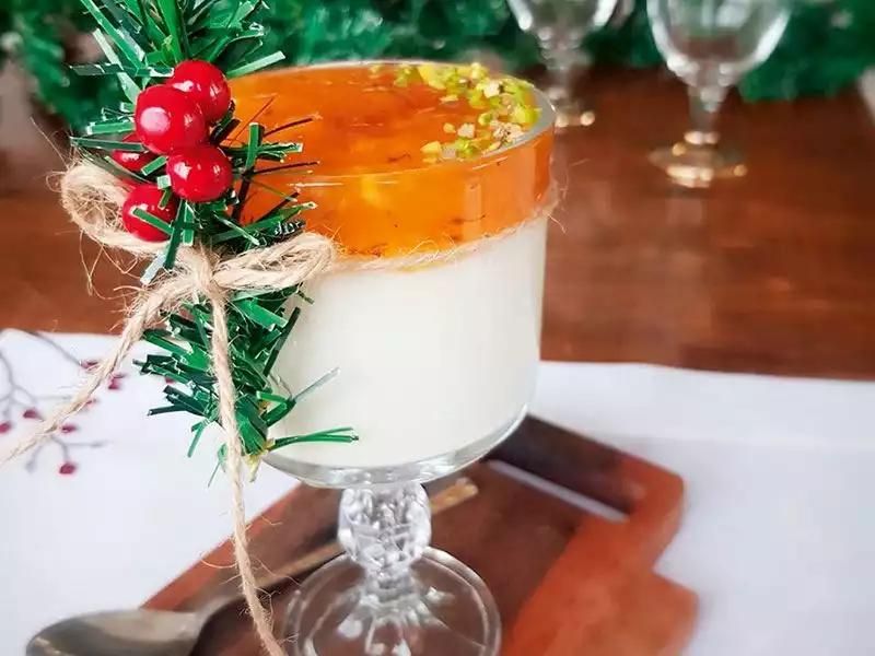 cennet hurmalı muhallebi