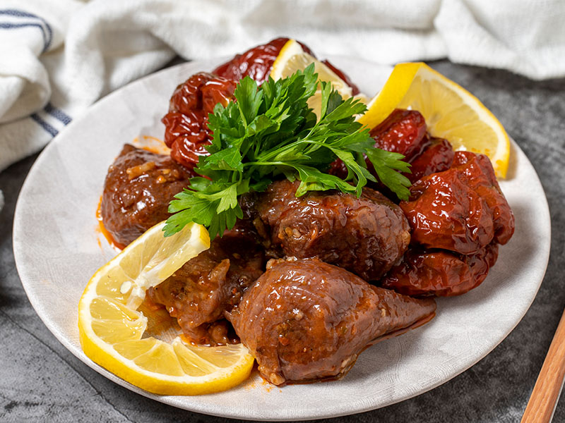 kuru patlıcan dolması