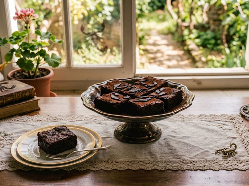 Akrep Burcu – Bitter Çikolatalı Brownie