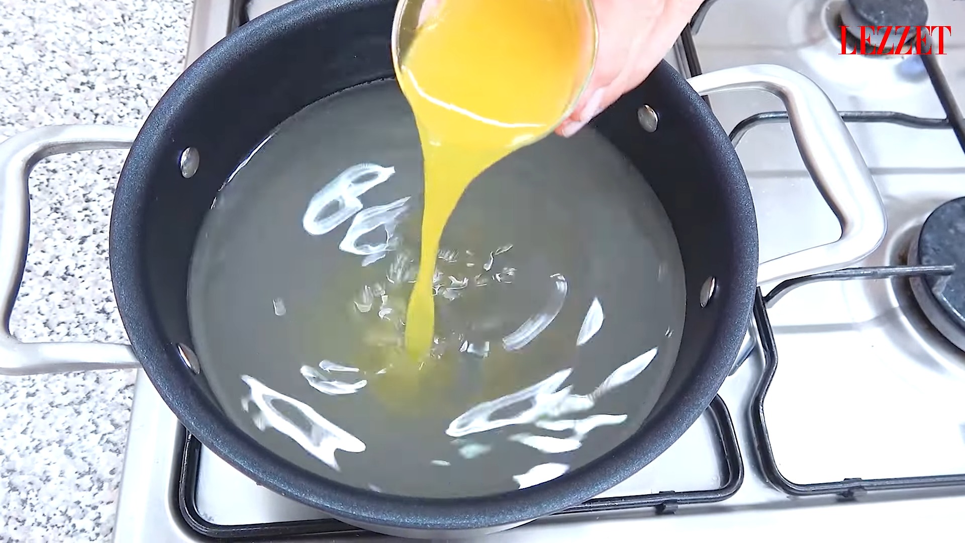 portakal suyu eklenen şerbet