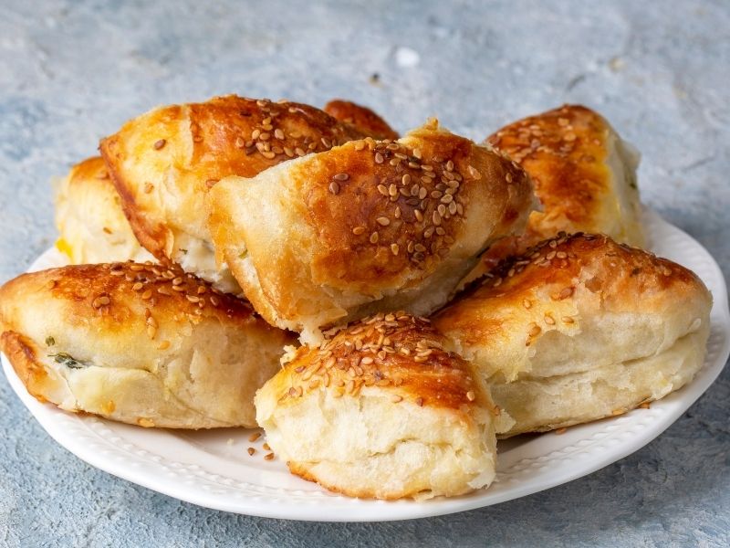 Patatesteki Nişasta İle Poğaçalar Geç Bayatlar