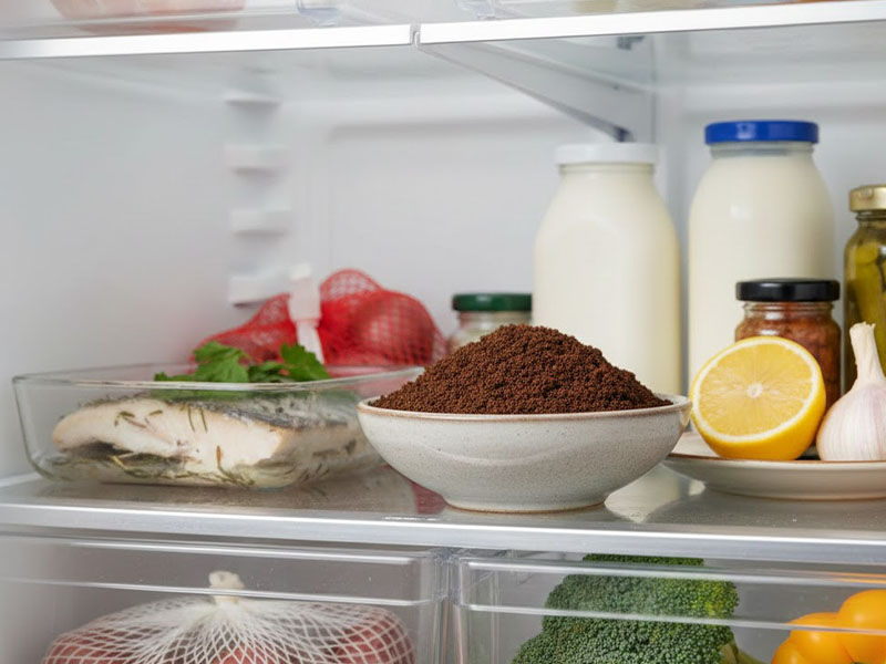 Kahve Telvesi ile Buzdolabı Kokusu Giderme