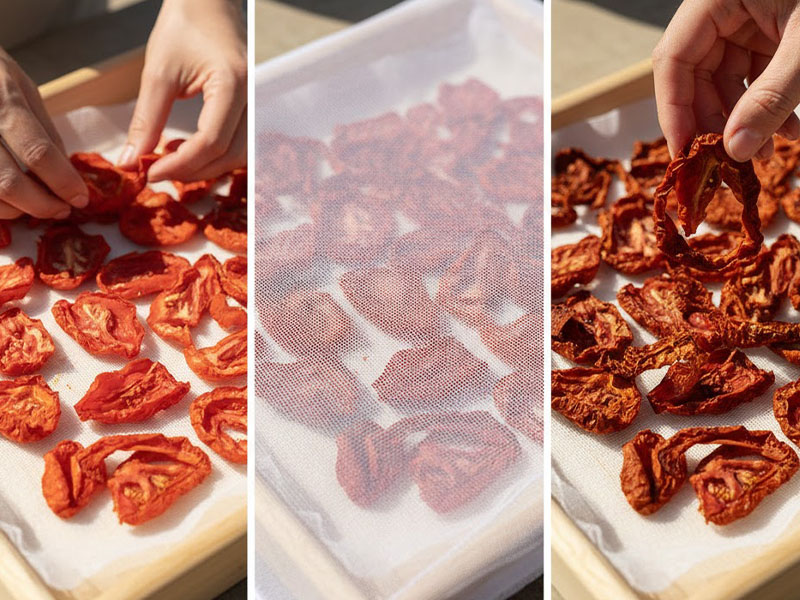 Güneşte Kurutma Yöntemi