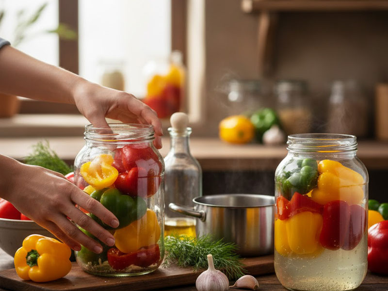 Turşu veya Salamura Yaparak Saklama