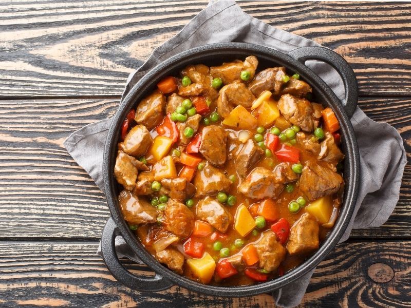 Etli Bezelye Yemeği Tarifi