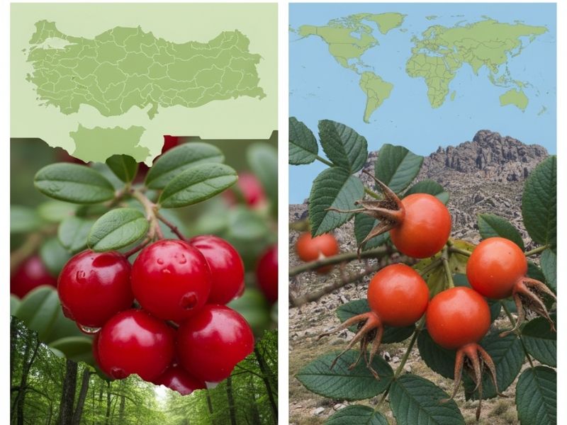 Kızılcık Ve Kuşburnu