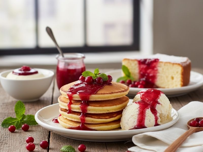 Kızılcık Sosları ve Tatlıları