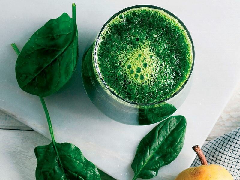 ıspanaklı smoothie