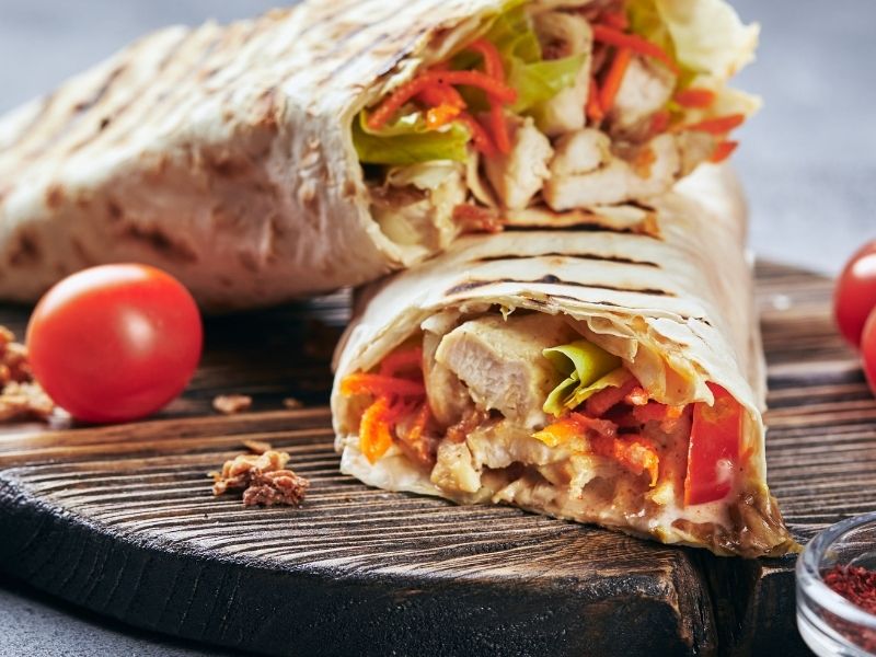 Lavaşta Pratik Dürüm