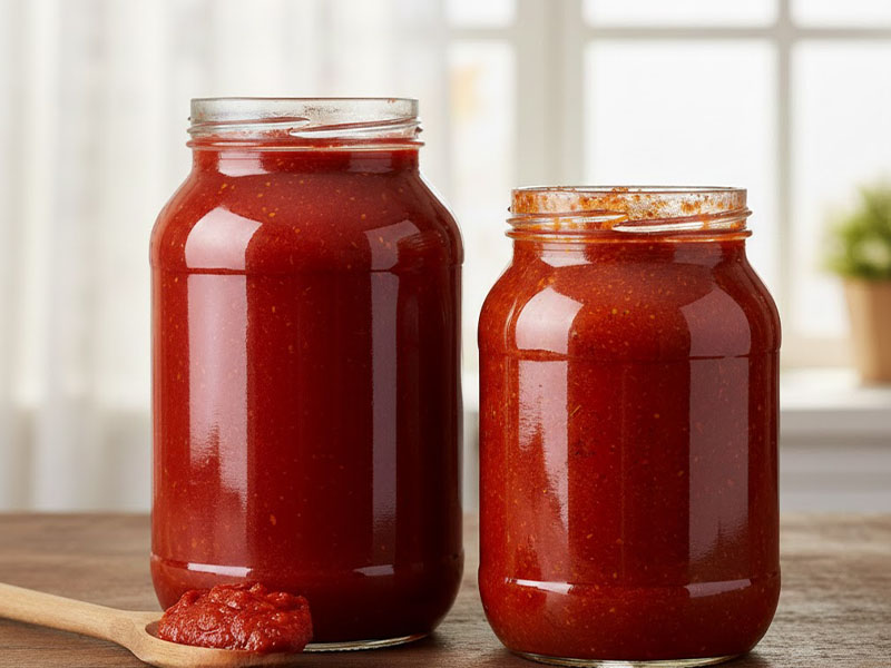 Salça ve Sıvı Karışımı