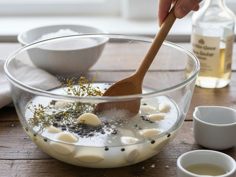 Patlıcanın tuzla ön işleminde fazla bekletilmesi