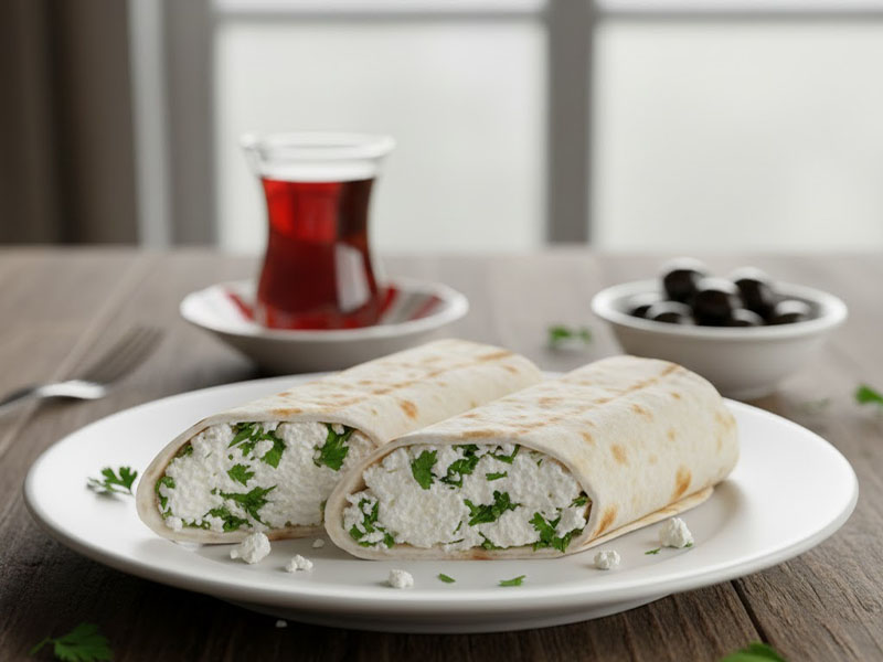 Lor Peynirli Dürüm